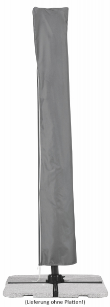 Schneider SET Ampelschirm Rhodos Junior 270x270cm + Ständer + Hülle, apfelgrün